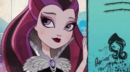 Raven Queen, a gonssz királynő (angolul evil queen) lánya a Hófehérkéből