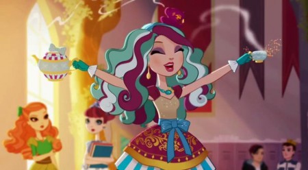 Madeline Hatter, a bolond kalapos (angolul mad hatter) lánya